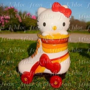 - HELLO KITTY ROLLER DERBY COOKIE JAR